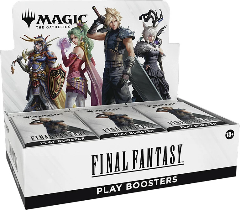 Lojë me letra CLD Merch Magic: The Gathering Final Fantasy, Play Booster Display 30 booster-a, 13+, multikolor