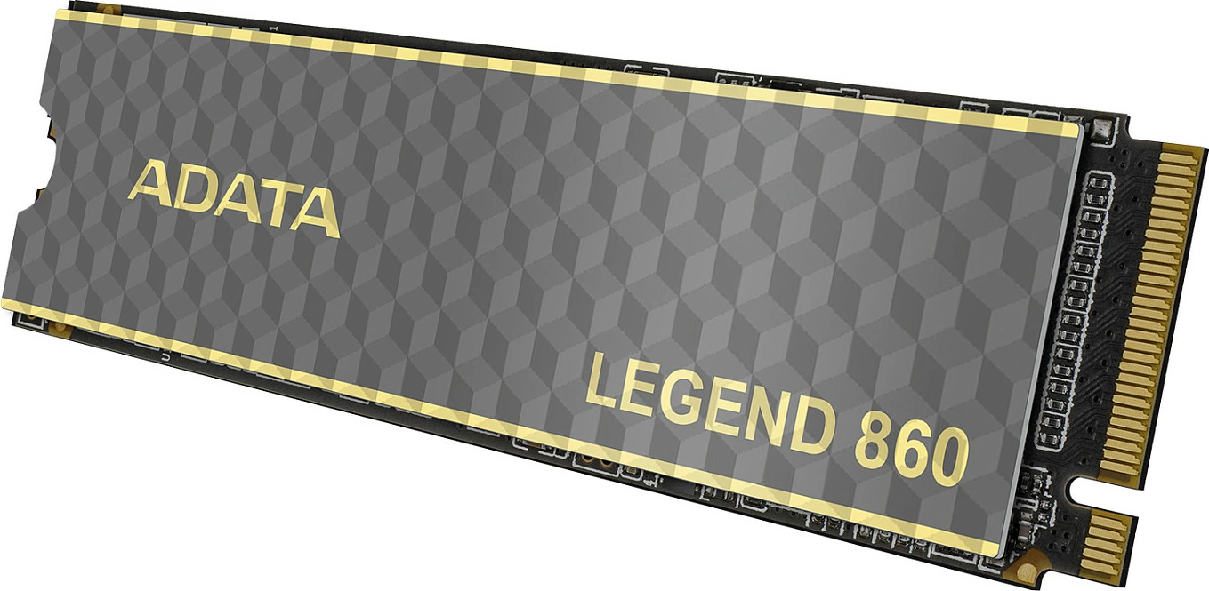 SSD M.2 NVMe ADATA LEGEND 860, 1TB, PCIe 4.0 x4, 6000/4000 MB/s, 2280, e zezë/gri