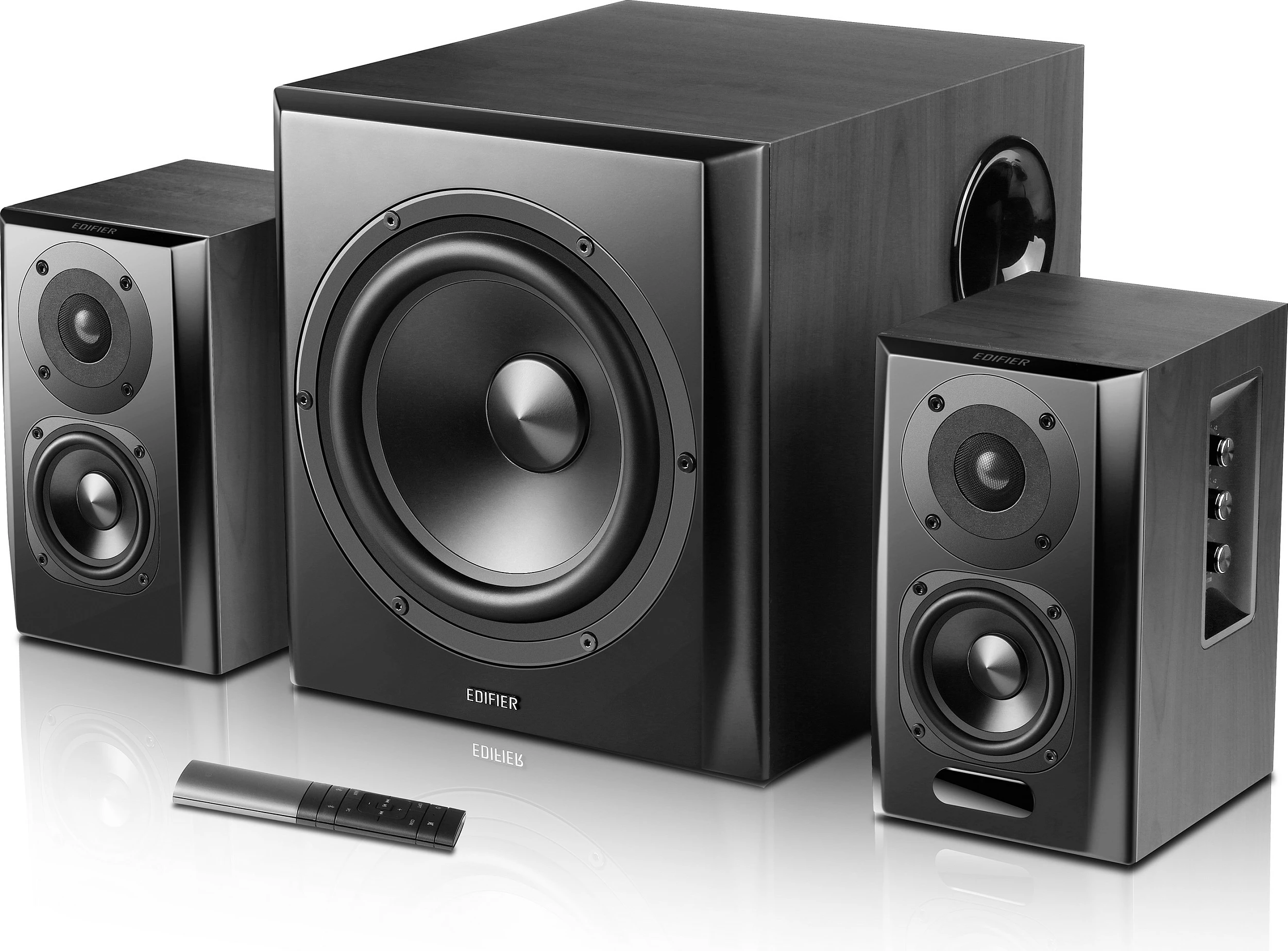 Sistem zëri Edifier S351DB, 2.1 kanale, 150W, Bluetooth, i zi