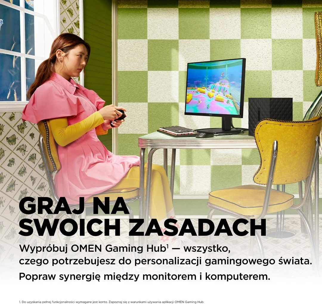 Monitor HP OMEN, 27", QHD, 165Hz, i zi             