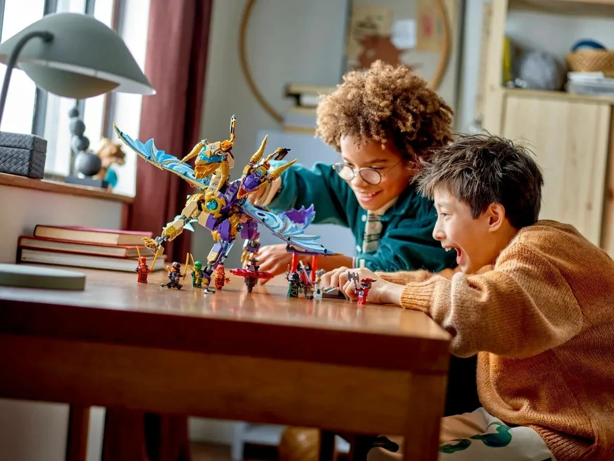 Set LEGO NINJAGO 71836 Arc Dragon of Focus, 869 copë