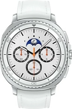 Smartwatch Samsung Galaxy Watch 8 46mm LTE EU argjendtë e bardhë