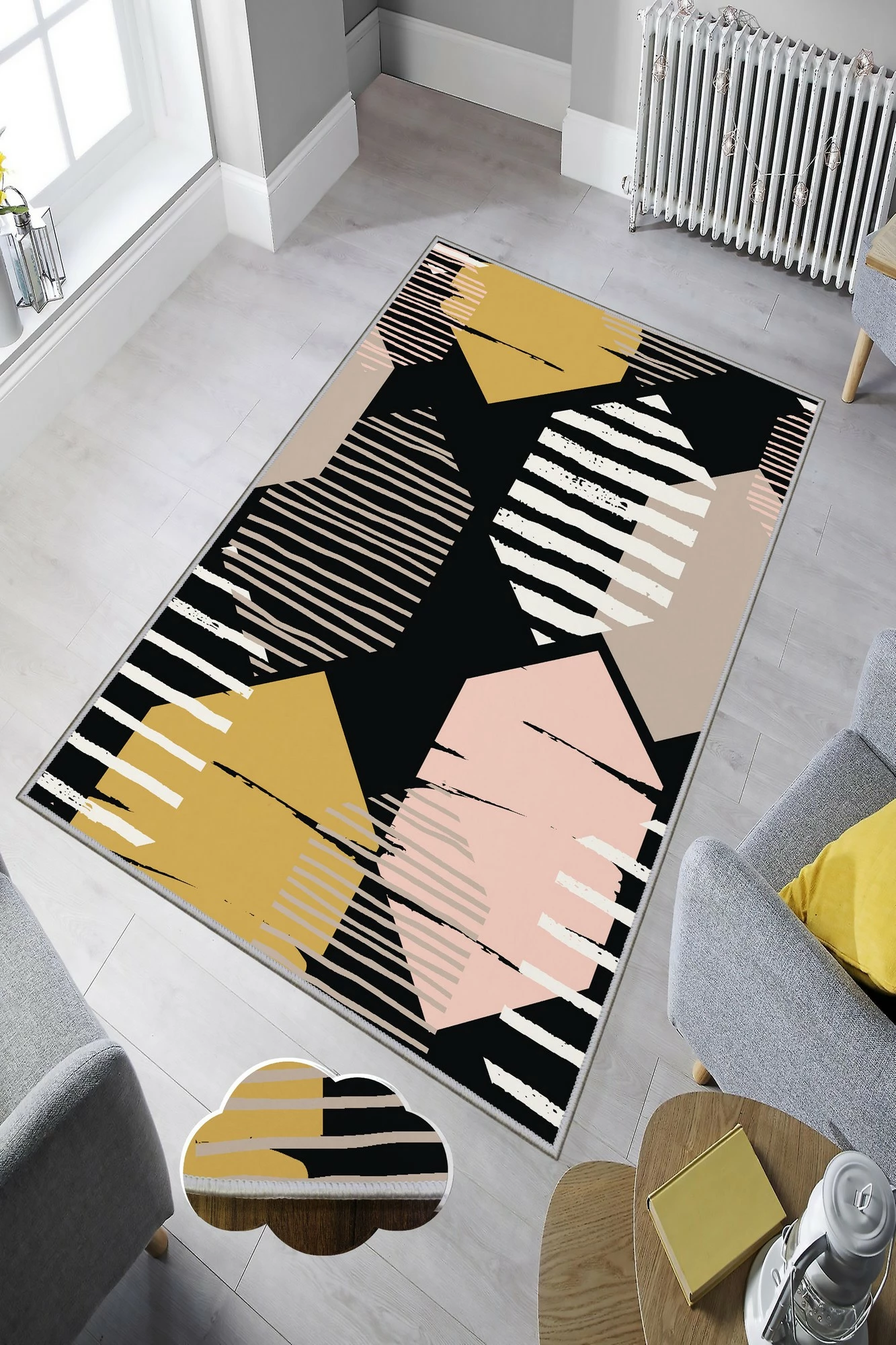 Qilim për korridor, shumëngjyrësh, Conceptum Hypnose, Hmnt134, 80x150cm