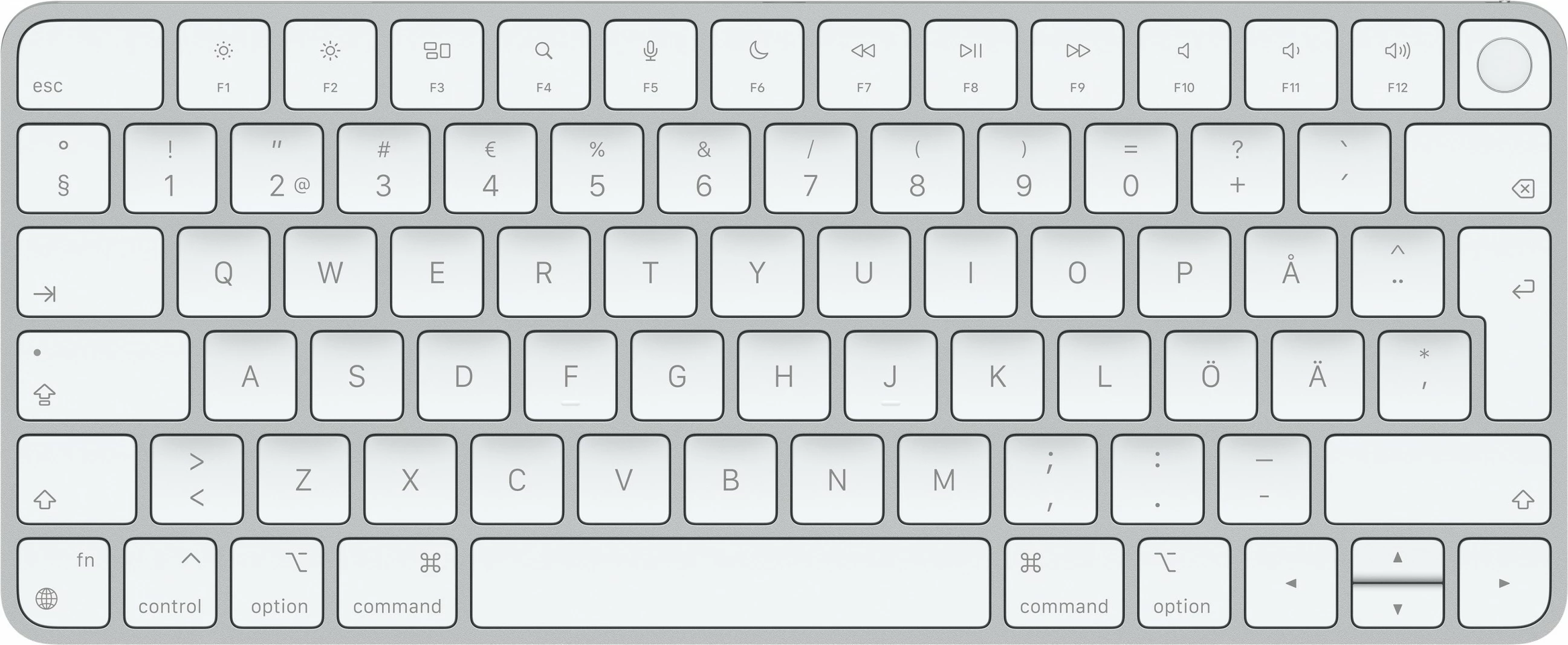 Apple Magic Keyboard (2024), Swedish