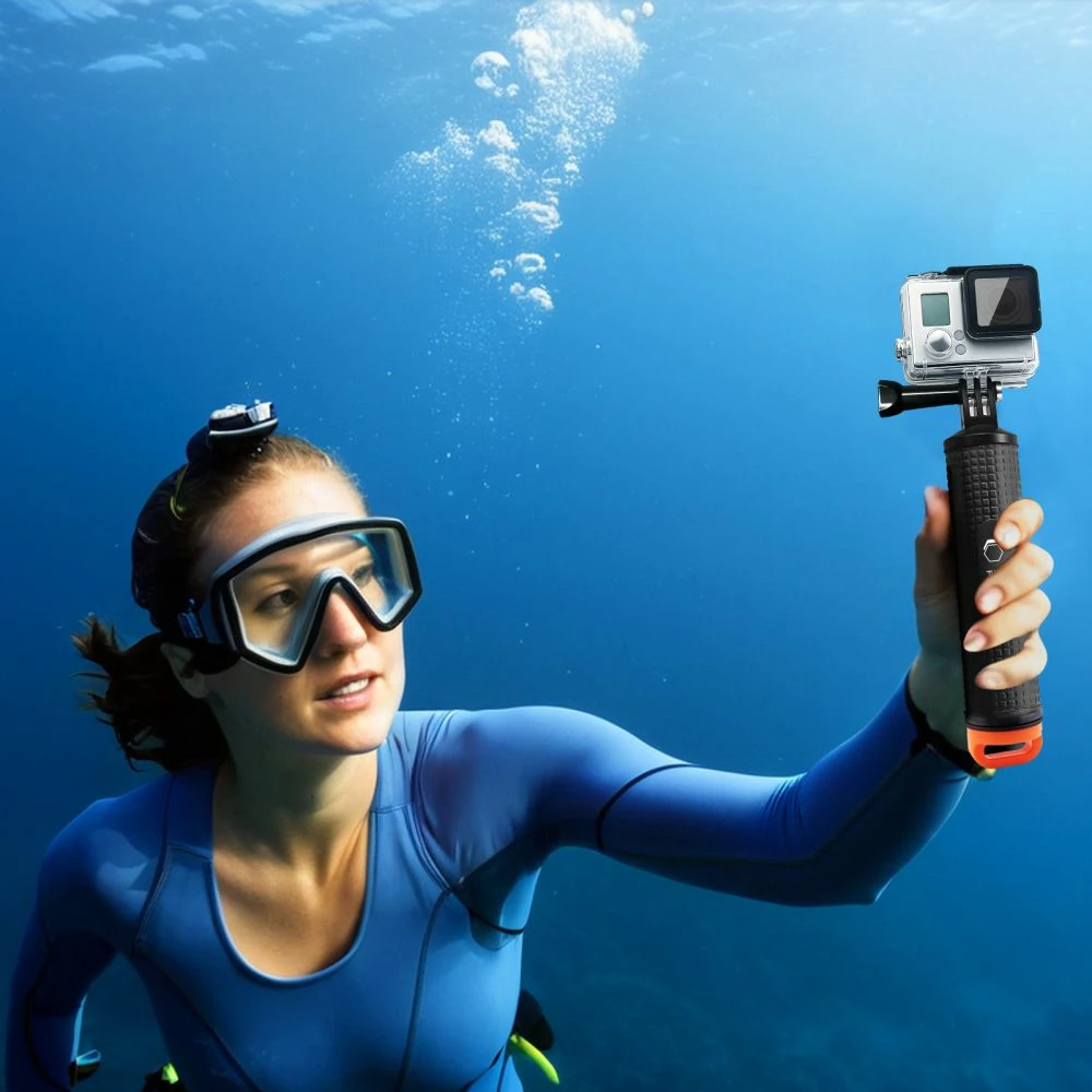 Dorezë lundruese Tech-Protect GA100 për GoPro/DJI, e zezë