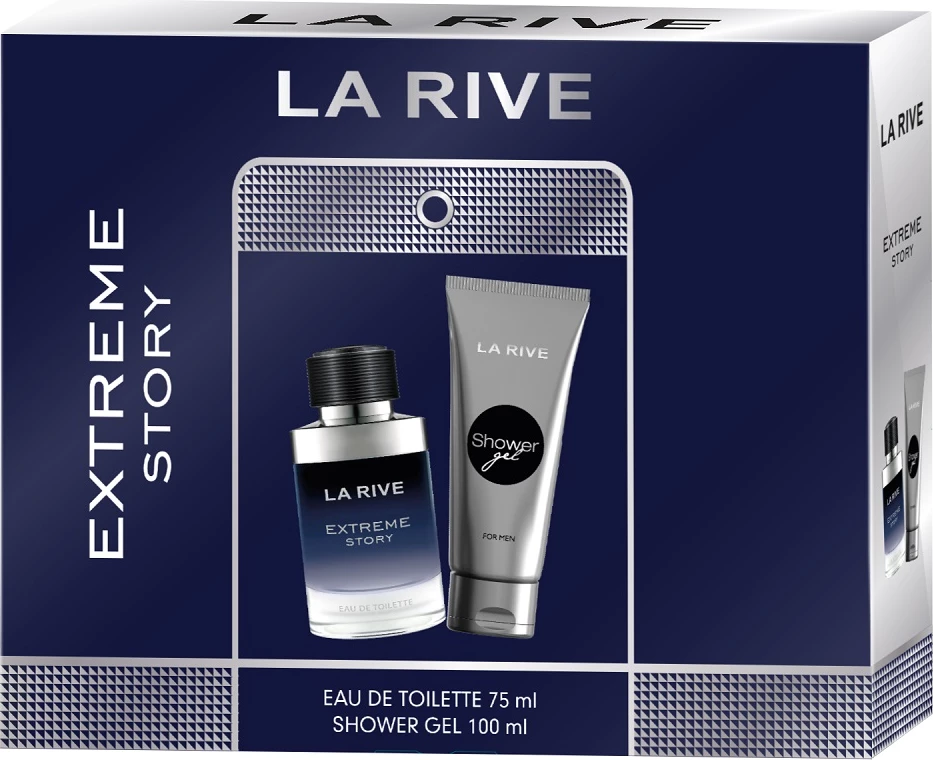 Set Eau de Toilette për meshkuj La Rive Extreme Story, 75ml + Shower Gel 100ml
