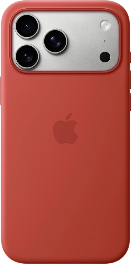 Apple iPhone 17 Pro Max Silicone Case with MagSafe Terra Cotta