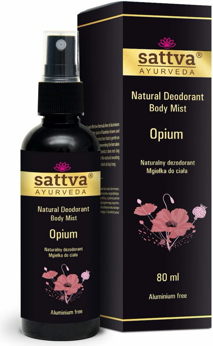 Deodorant sprej trupi për femra Sattva Opium, 80ml
