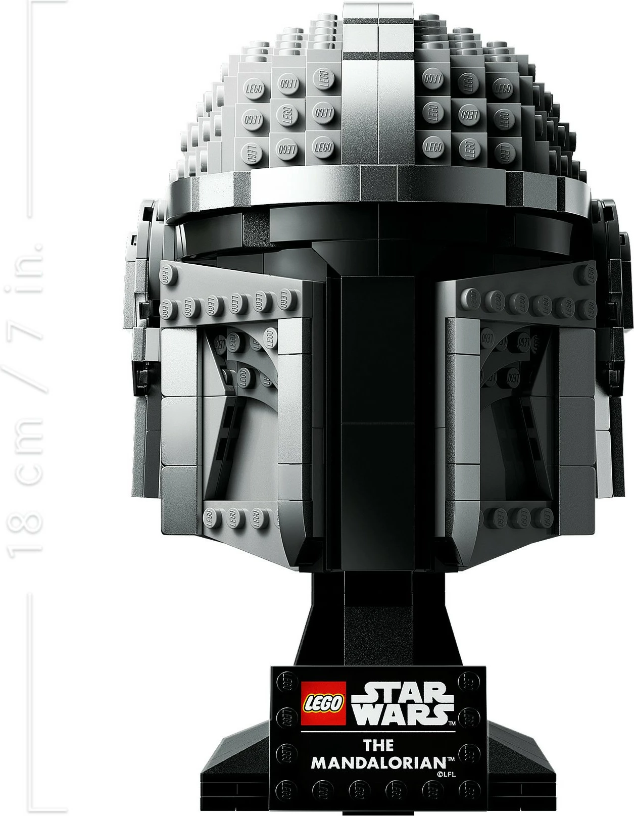 Set ndërtimi LEGO Star Wars The Mandalorian Helmet, 584 pjesë, shumëngjyrësh