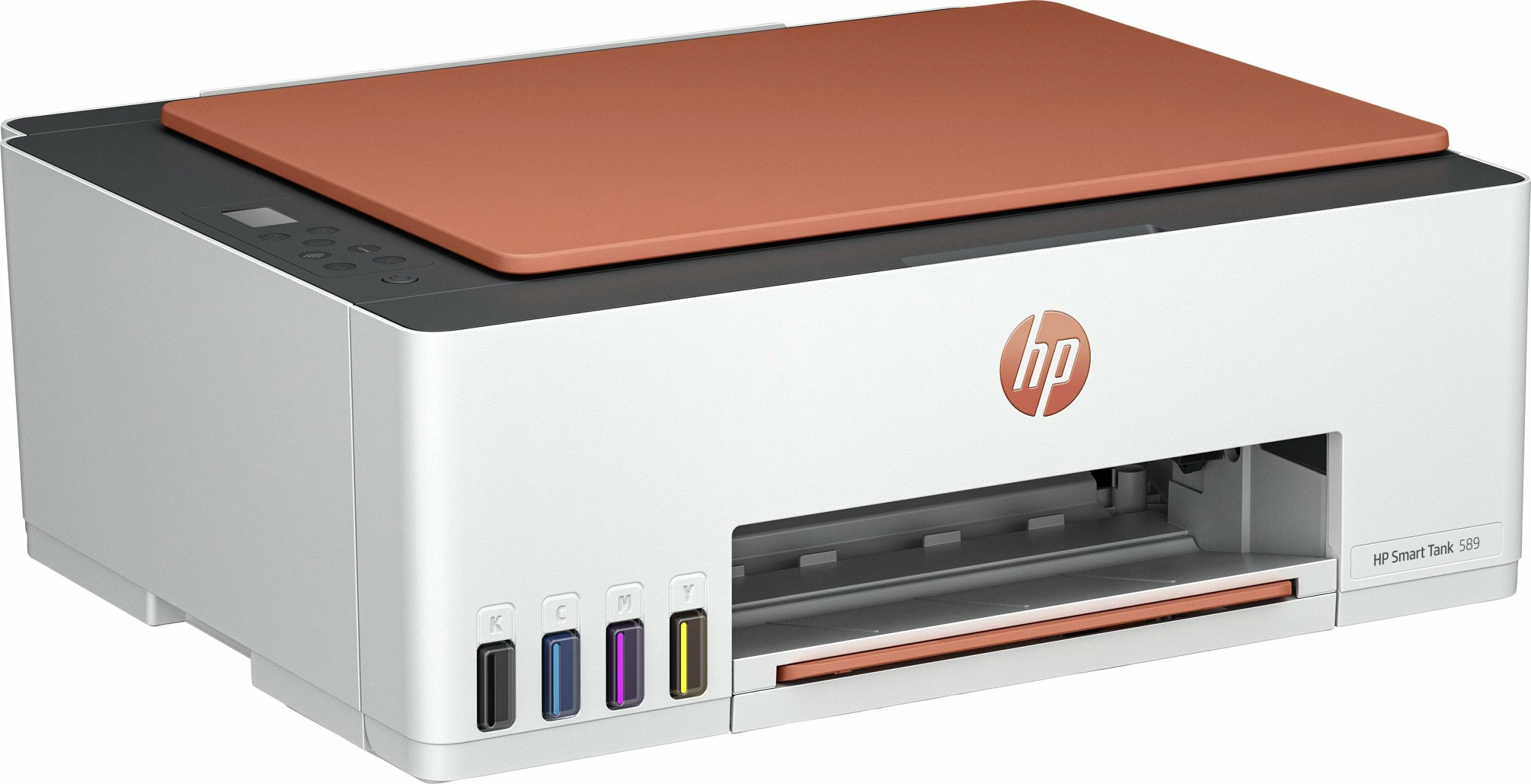 Printer multifunksional HP Smart Tank 589 (4A8D9A), CISS, A4, Wi‑Fi/USB, deri 6000 faqe, i bardhë