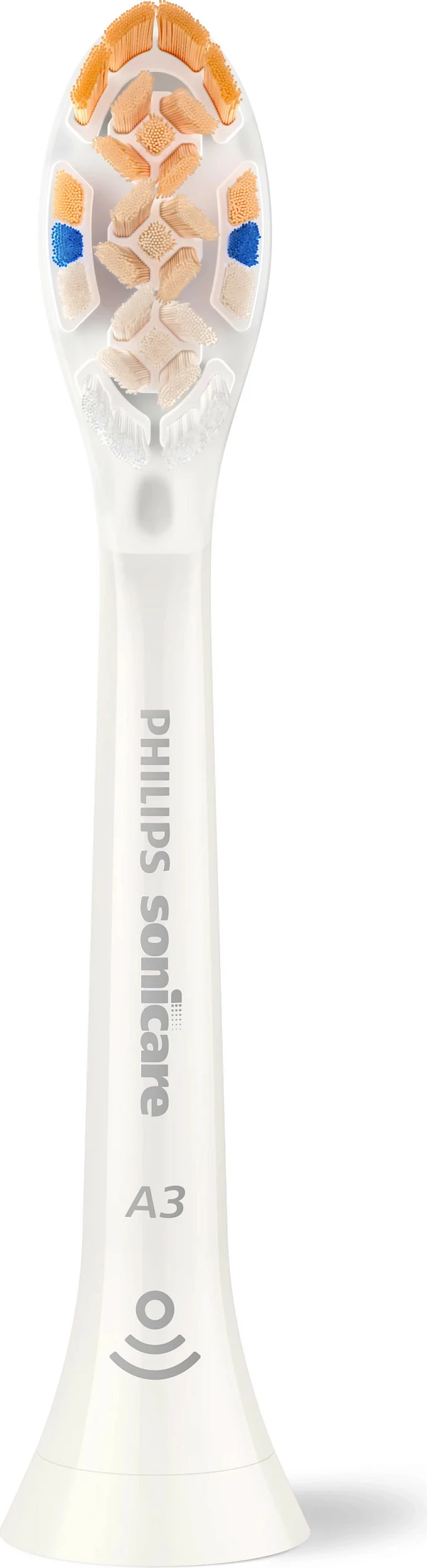 Koka zëvendësuese për furçë elektrike Philips Sonicare A3 Premium All-in-One HX9092/87, 2 copë, e bardhë