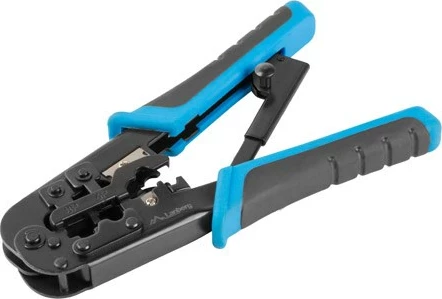 Mjet shtrëngues kabllor Lanberg  NT-0201, i zi/kaltër