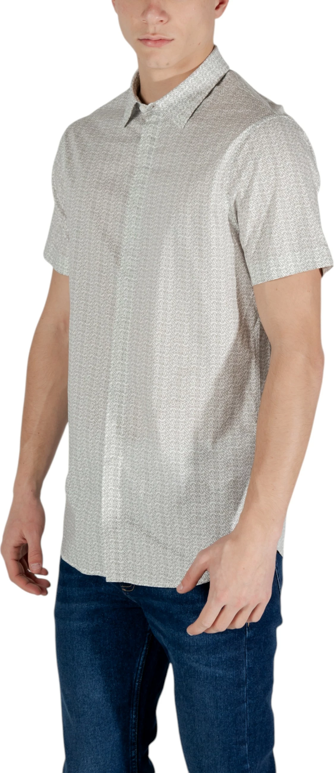 Maicë polo për meshkuj Armani Exchange XM000624 AF13184, krem [Madhësia: XS]