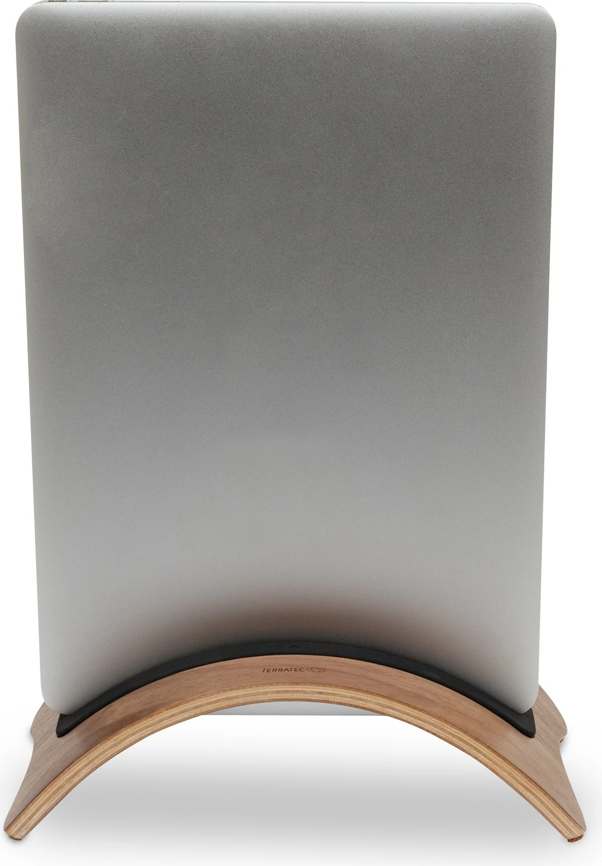 Mbajtës pasiv TerraTec Holzzwei për laptop/tablet, dru, i zi