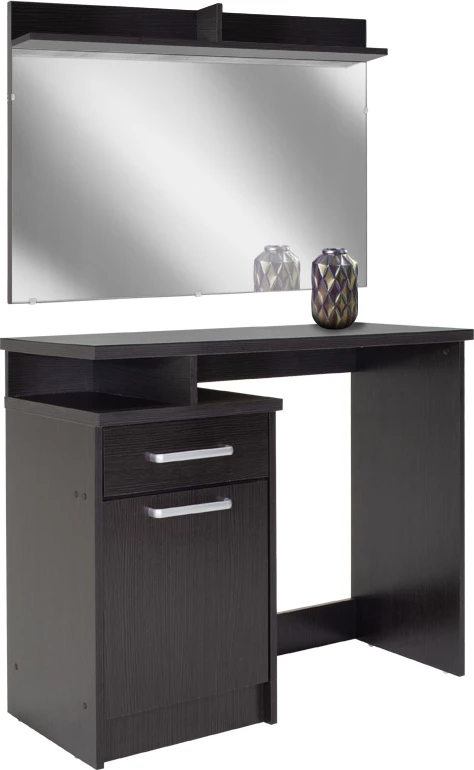 Tualet me pasqyrë dhe stol Olympus, ngjyrë wenge