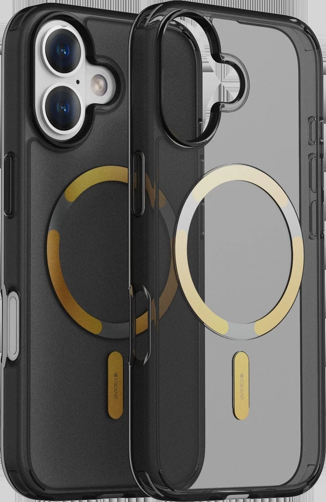 Dviced MagSafe iPhone 17 smoke case Gold