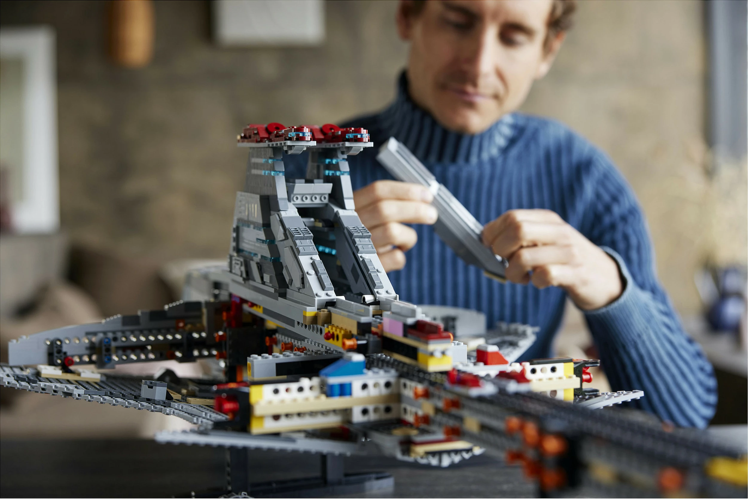 Set ndërtimi LEGO Star Wars Venator-Class Republic Attack Cruiser, 5374 pjesë, plastikë, shumëngjyrësh
