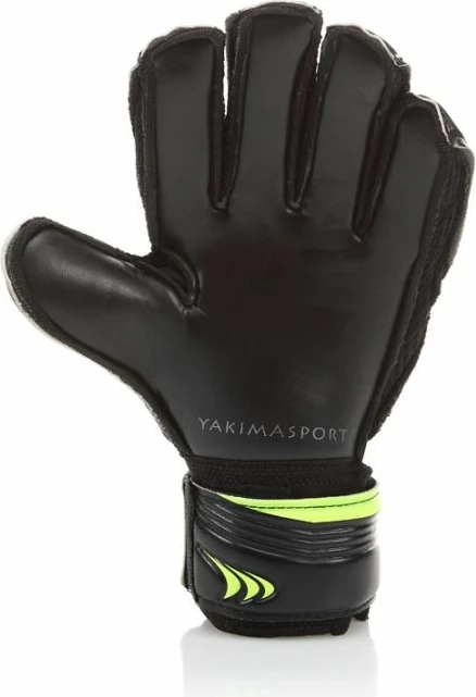 Doreza për portier Yakimasport GripMaster, të zeza dhe jeshile