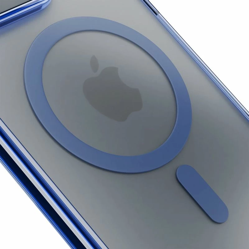 Maskë telefoni 3mk Frosty MagCase për iPhone 15 Pro Max, blu