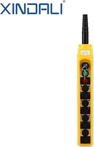 Taster me kuti XCD-65K, 9 butona komandues + emergjent + çelës selektor