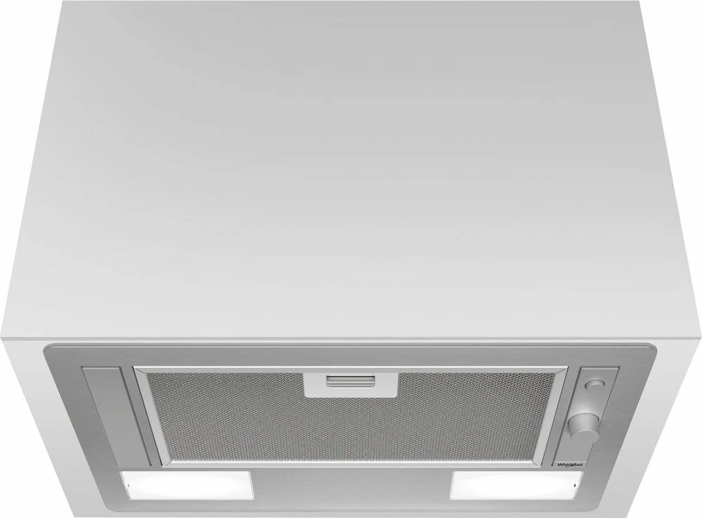 Aspirator kuzhine Whirlpool WCT 64 FLY X 53.4 cm, LED, inoks, silver