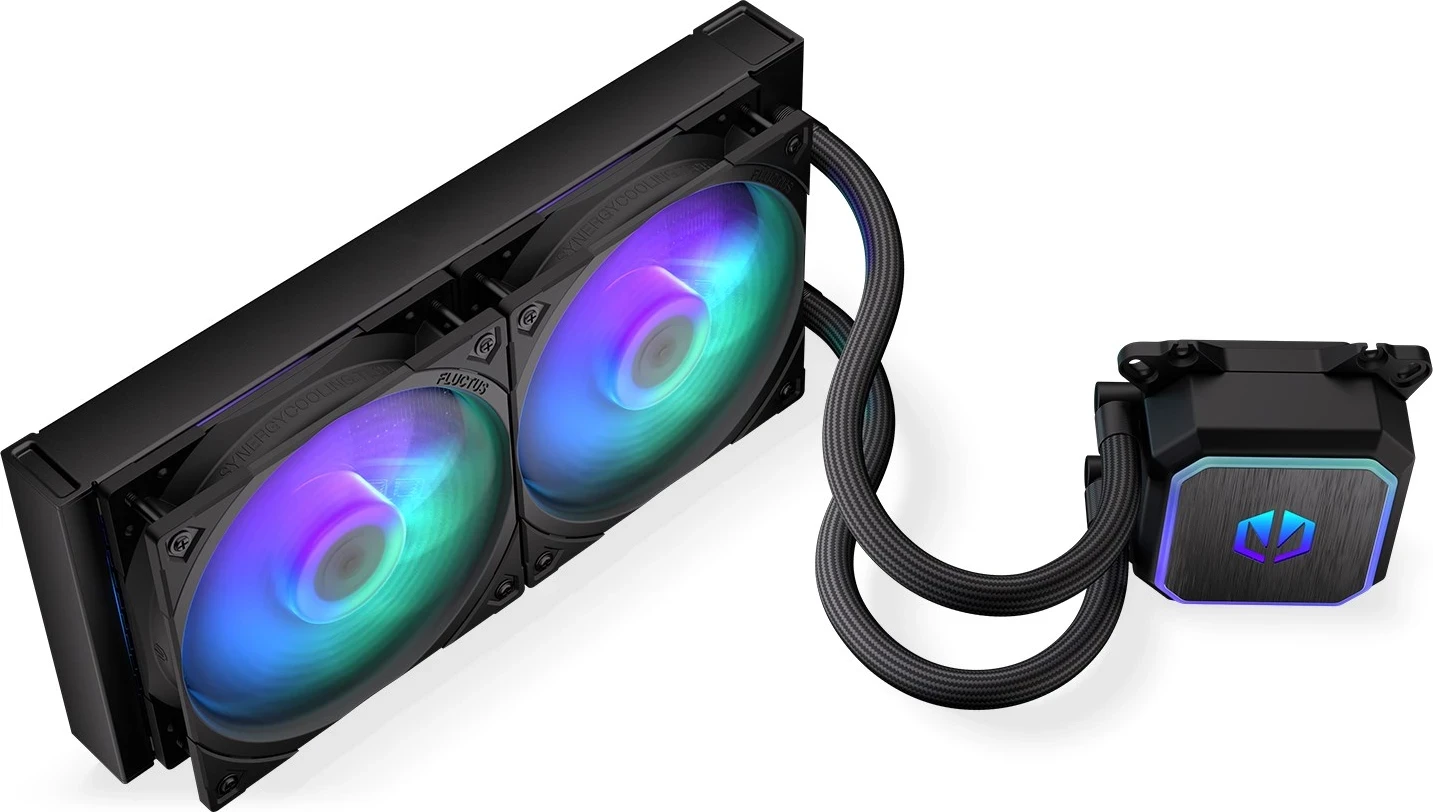 Ftohësi i Lëngshëm për Procesorin ENDORFY Navis F240 ARGB, 24 cm, i Zi