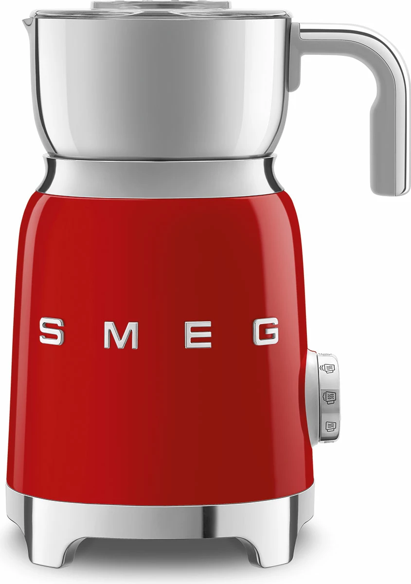 Shkumues qumështi SMEG MFF11RDEU, i kuq