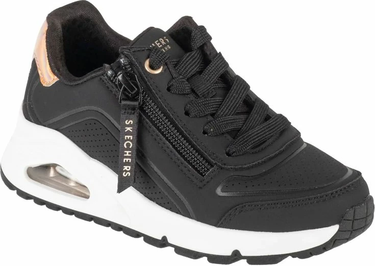 Atlete lifestyle për fëmijë Skechers, të zeza