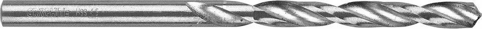 Burgji HSS për metal Graphite DIN 338 4.5 mm 80 mm, set 2 copë