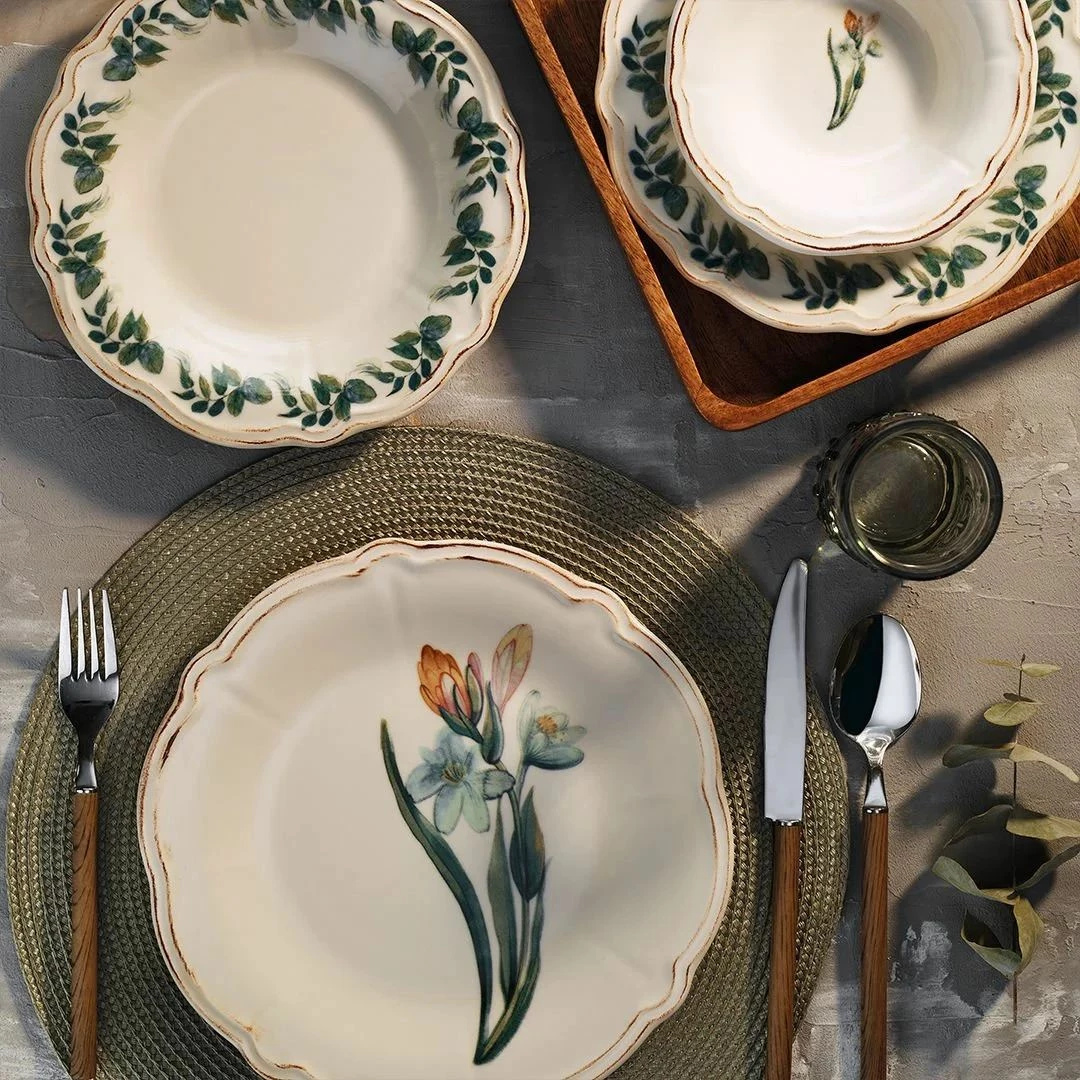 Set enësh për drekë (18 copë), Hermia Laura18