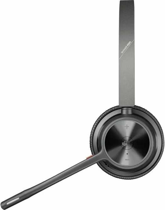 Headset Microsoft POLY Voyager 4320 me BT700, e zezë