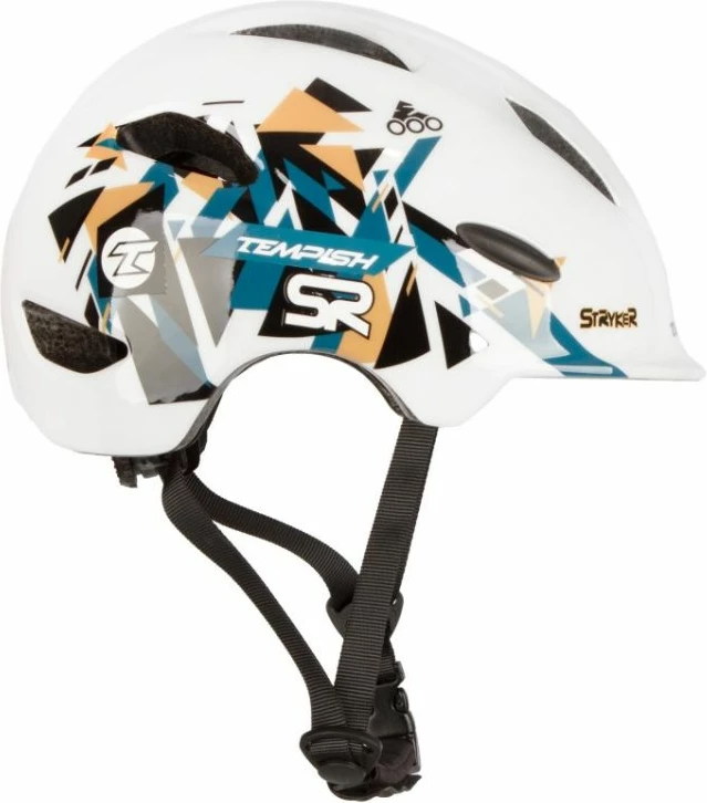 Helmetë për fëmijë Tempish, e bardhë