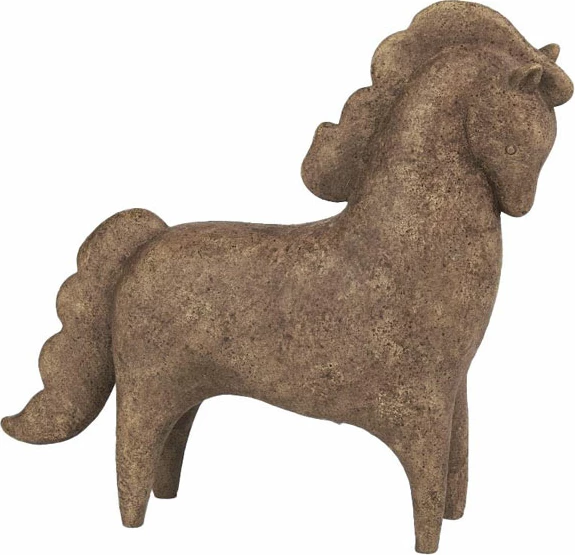 Dekor kali, ngjyrë kafe, 28.1x7.1x25.3cm, rrëshirë