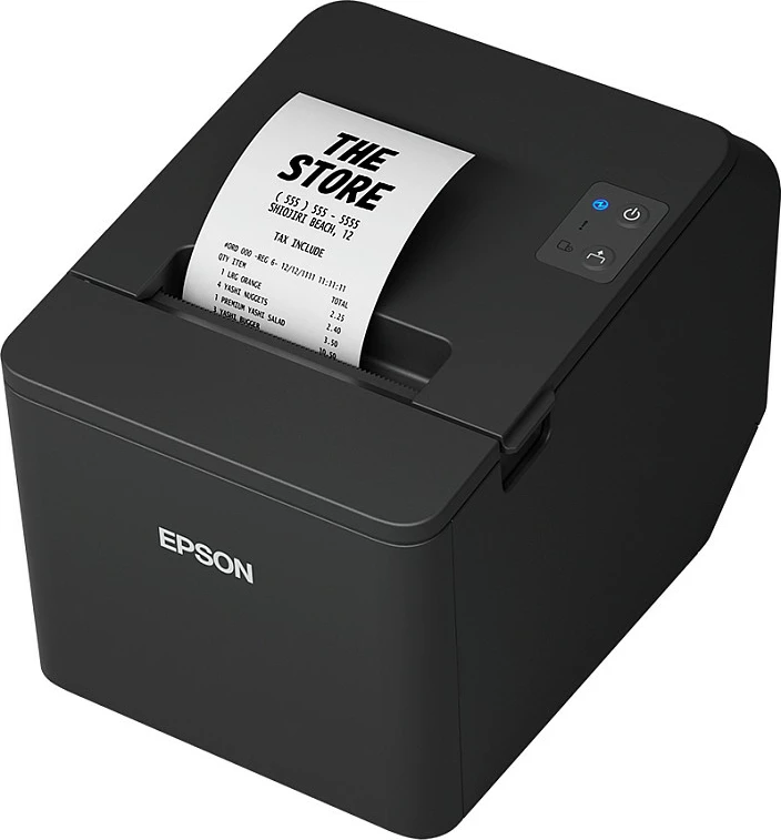 Printer termik Epson TM-T20IV, USB/RS232, 203 dpi, prerës automatik, i zi