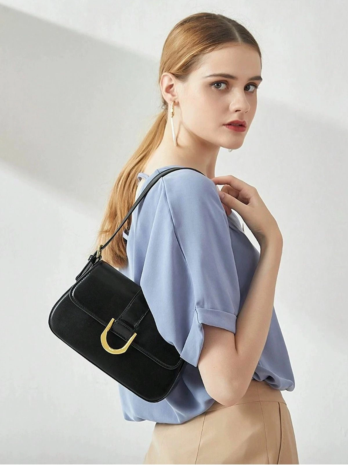 Çantë krahu Zoozie Bags, 263, e zezë