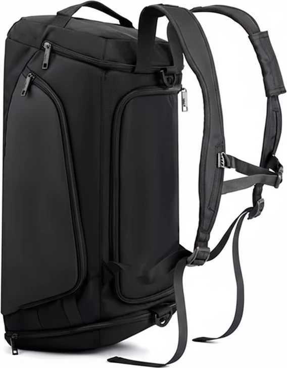 Çantë fitnesi, 60x30x27 cm, e zezë