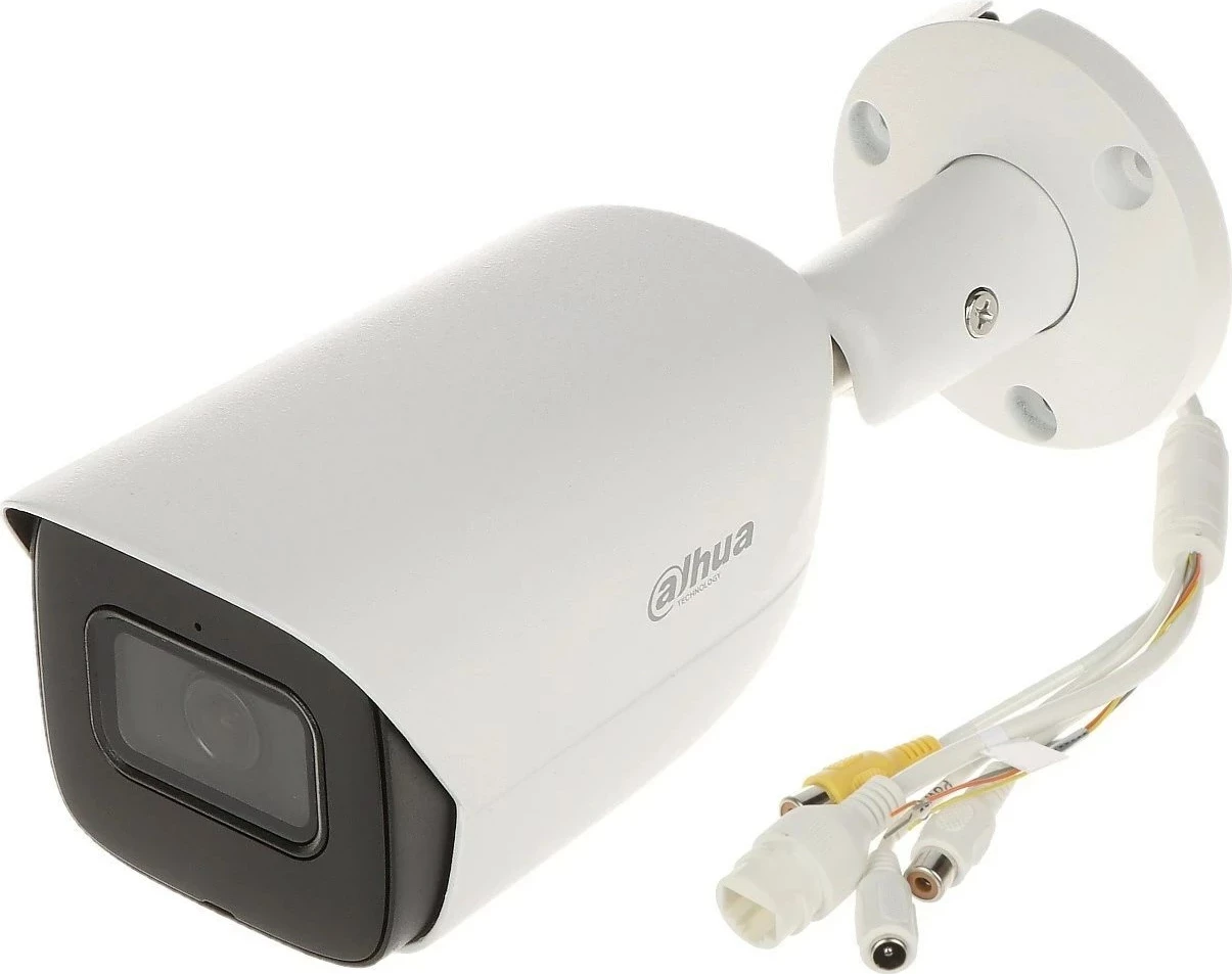 Kamerë IP DAHUA IPC-HFW3842E-AS-0280B, 4K, e bardhë