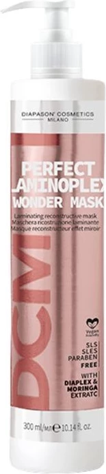 Maskë për flokë Diapason Perfect Laminoplex Reconstruction me efekt laminimi për femra 300ml