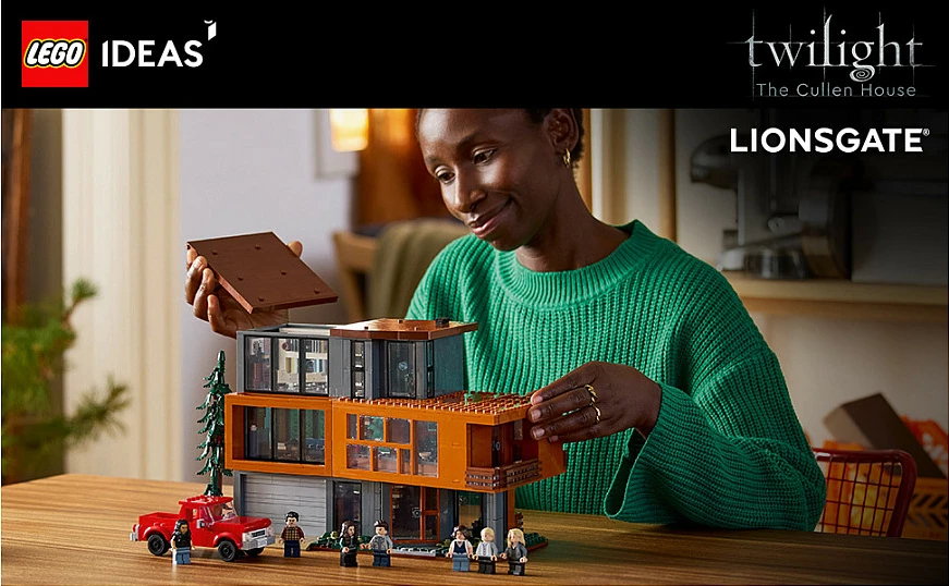 Set ndërtimi LEGO Ideas Twilight The Cullen House 21354, 2001 pjesë, 18+, shumëngjyrësh