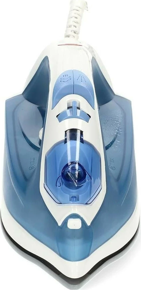 Hekur me avull Nedis IRON500, 2000W, pllaka qeramike, blu