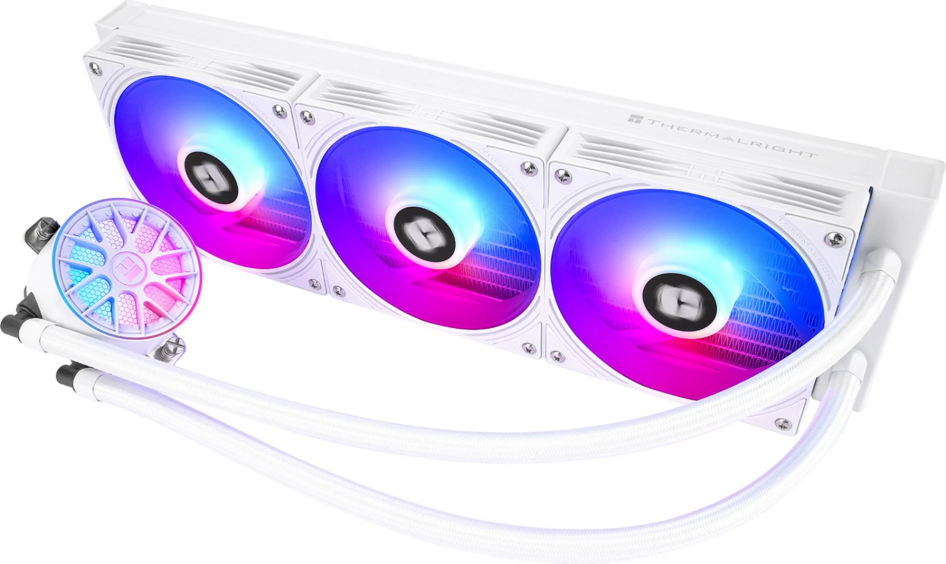 Ftohës lëngshëm AIO Thermalright Aqua Elite V6 RGB, 360mm, i bardhë