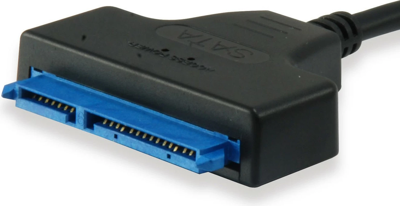 Kabllo/adaptues USB Type C në SATA Equip, 0.5m, 6 Gbit/s, e zezë