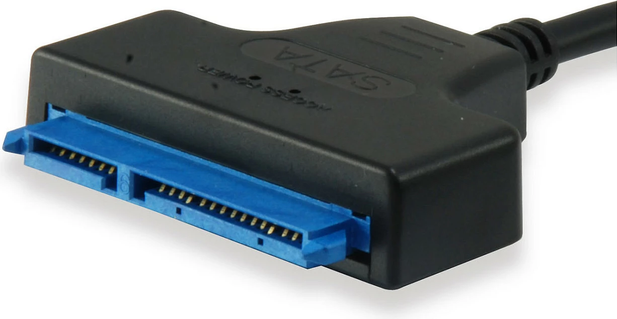 Kabllo/adaptues USB Type C në SATA Equip, 0.5m, 6 Gbit/s, e zezë