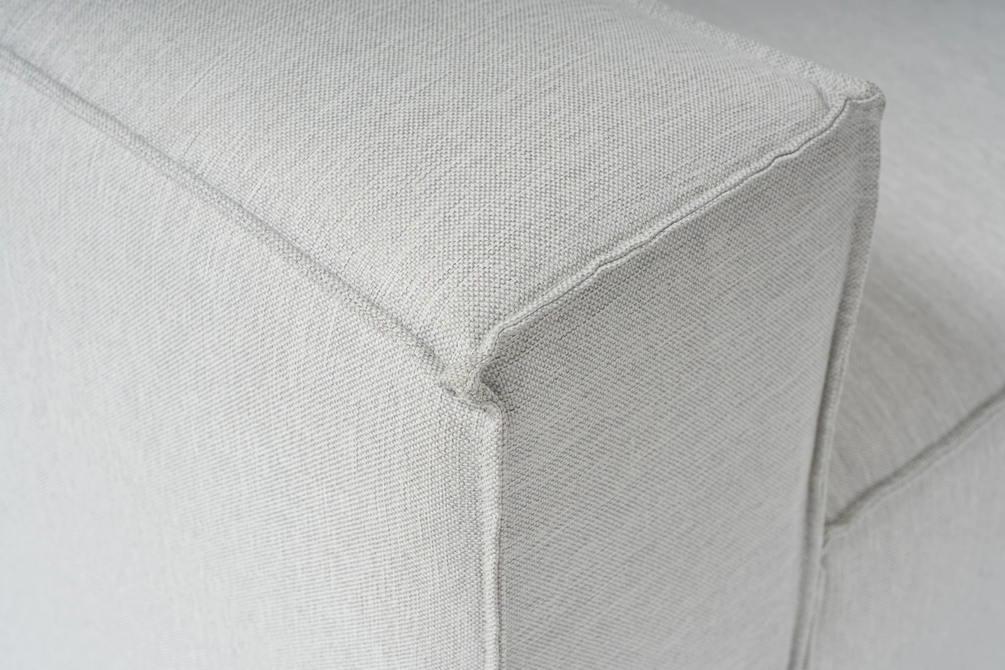 Divan dy-vendësh Atelier del Sofa, Fora, ngjyrë gri e çelët