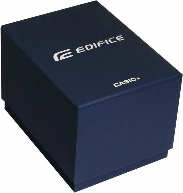 Orë dore për meshkuj Casio Edifice, argjendtë-blu