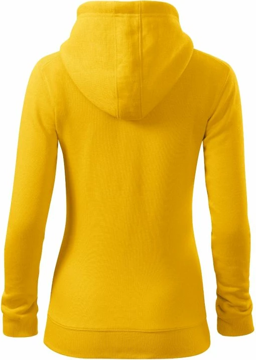 Duks me kapuç Malfini për femra, ngjyrë e verdhë