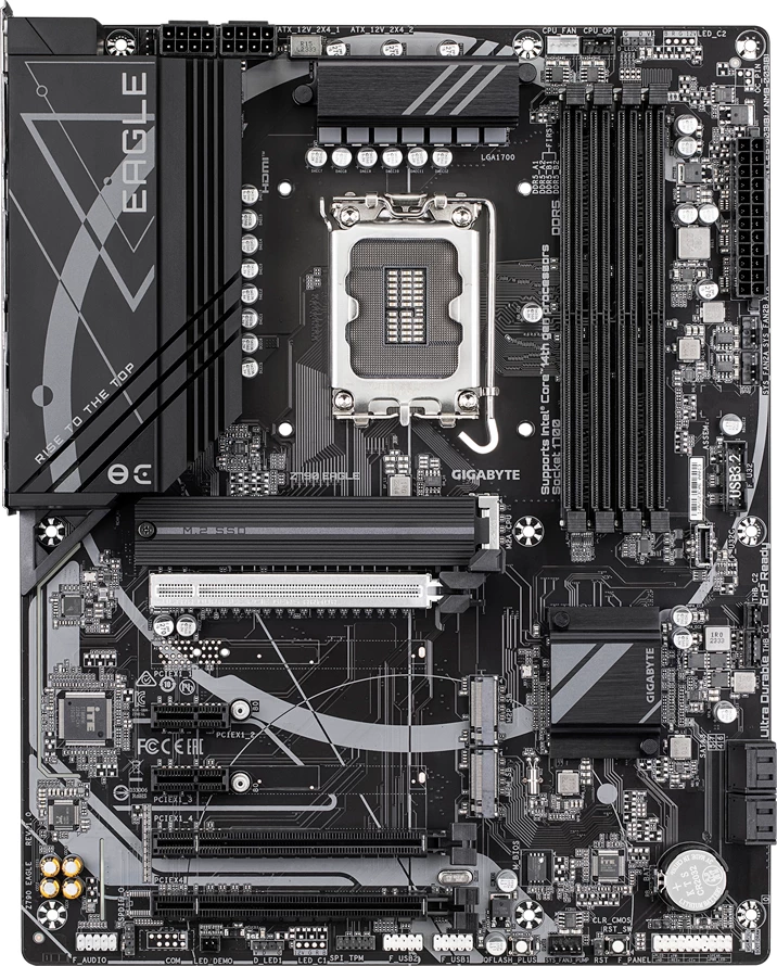 Pllakë amë GIGABYTE Z790 EAGLE, LGA1700, DDR5 (4 slota), ATX