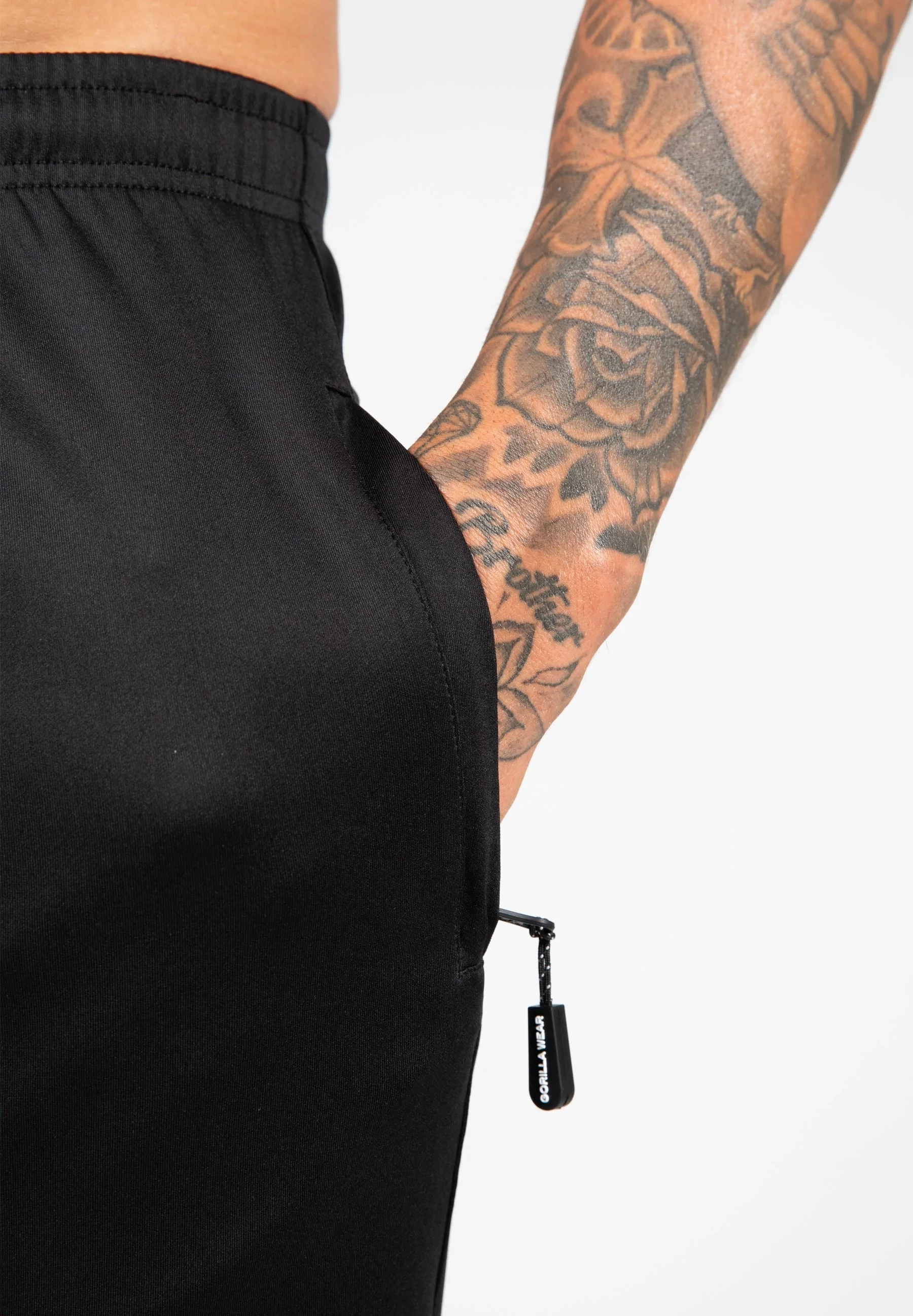Vernon Track Shorts - Black [Madhësia: 2XL]