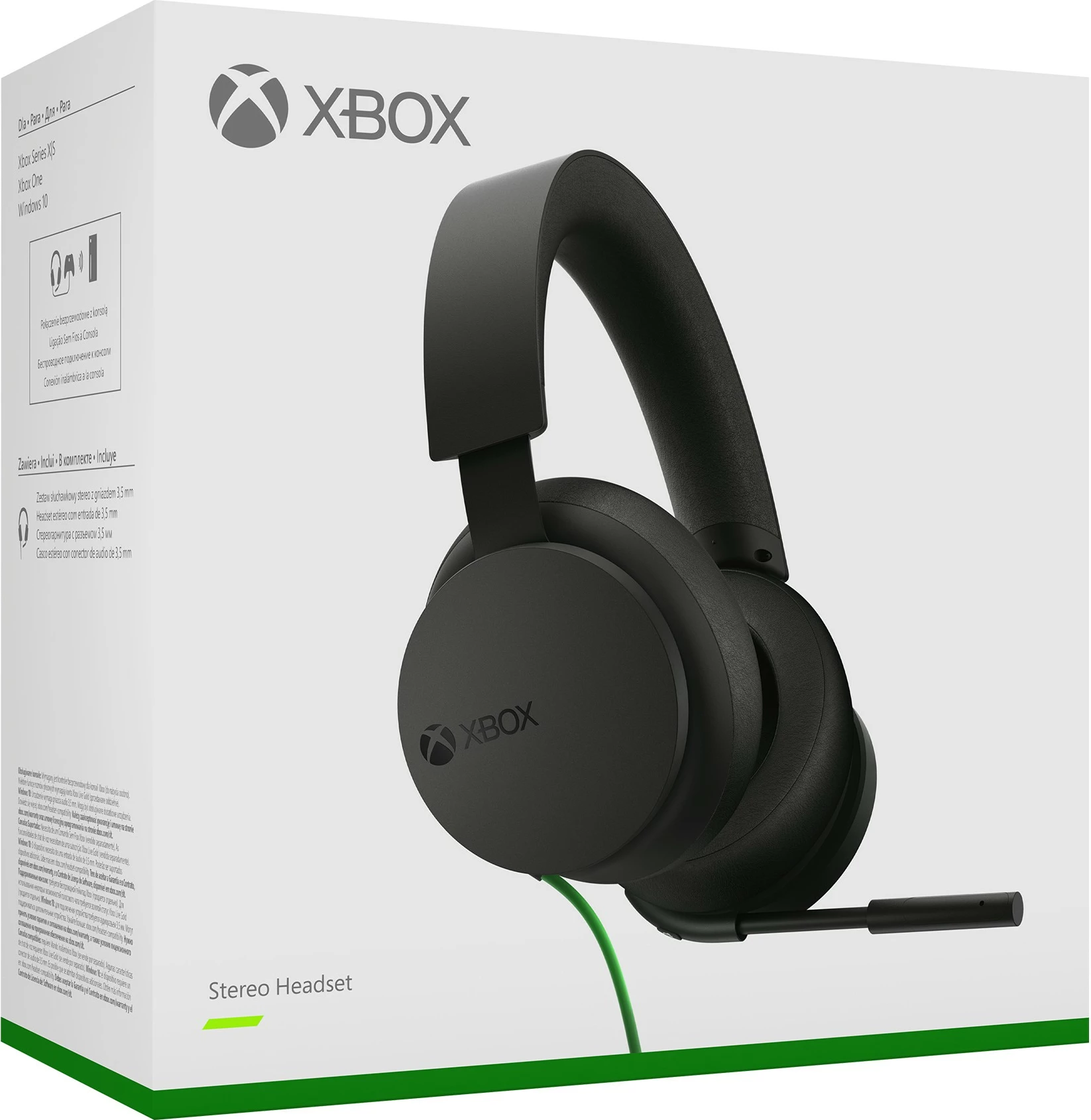 Kufje Microsoft Xbox Stereo, Wired, Gaming, 740 g, të zeza
