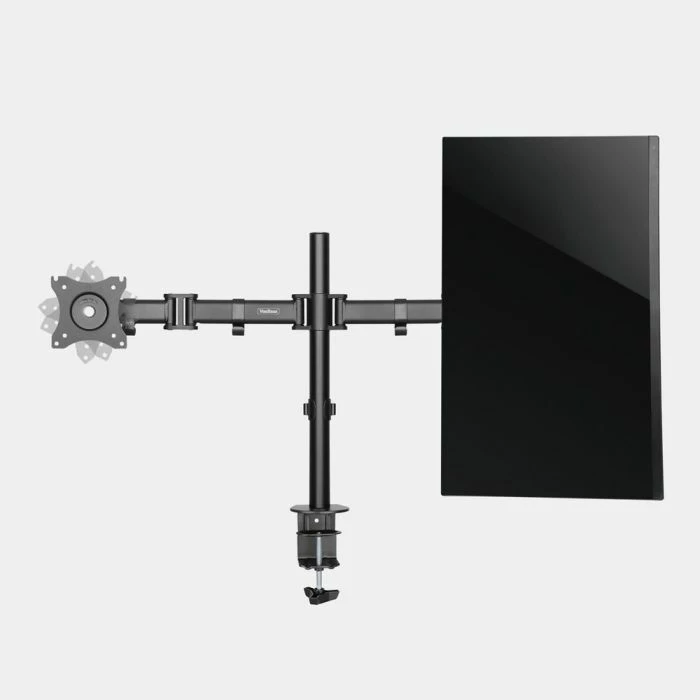 Mbajtëse desktopi dual për 2 monitorë VONHAUS 3005116 13–32\", VESA 75x75/100x100, e zezë